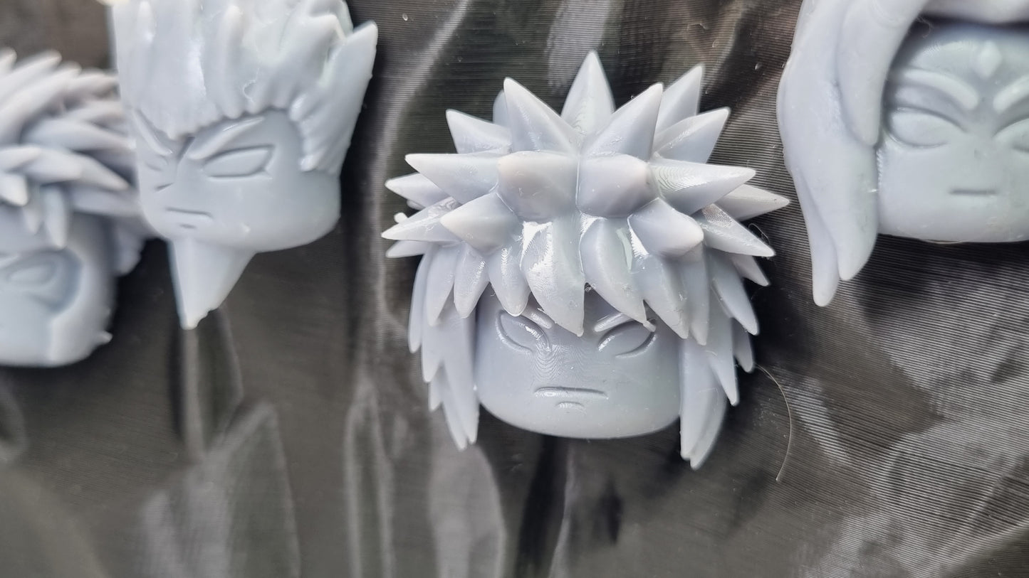 Building toy custom 3D printed ninja head wall!
