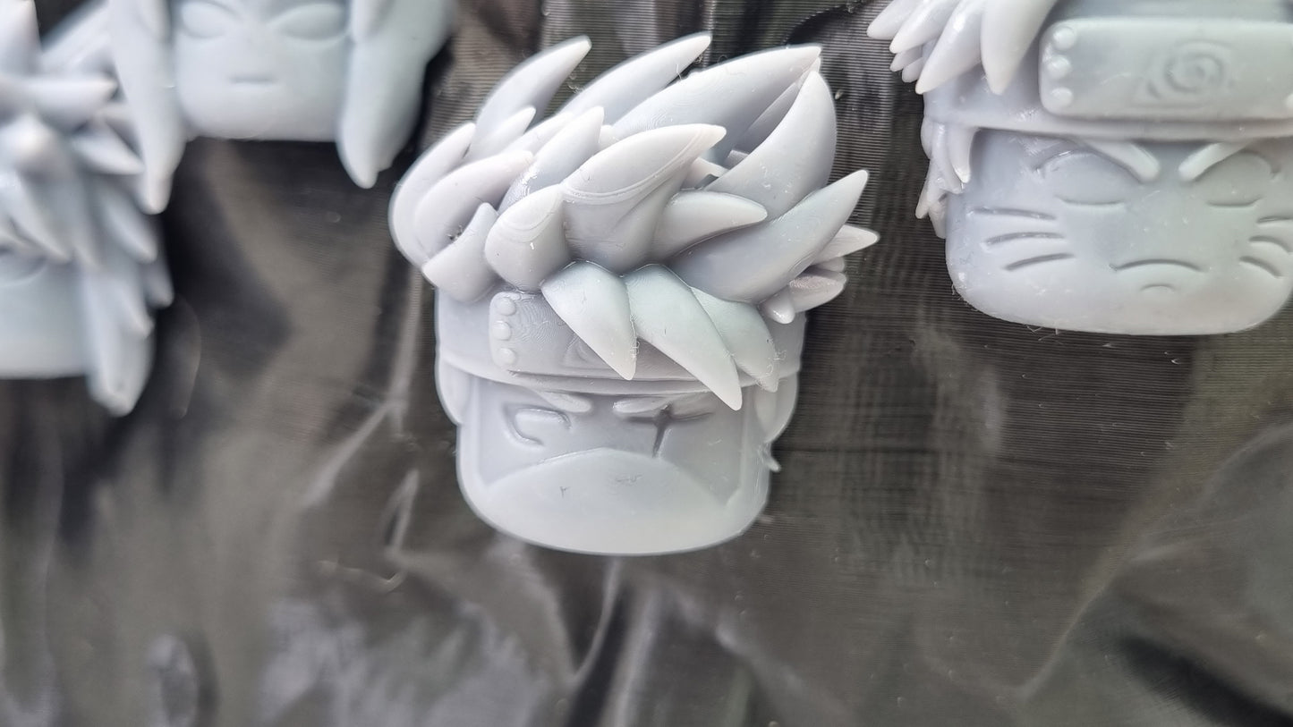 Building toy custom 3D printed ninja head wall!