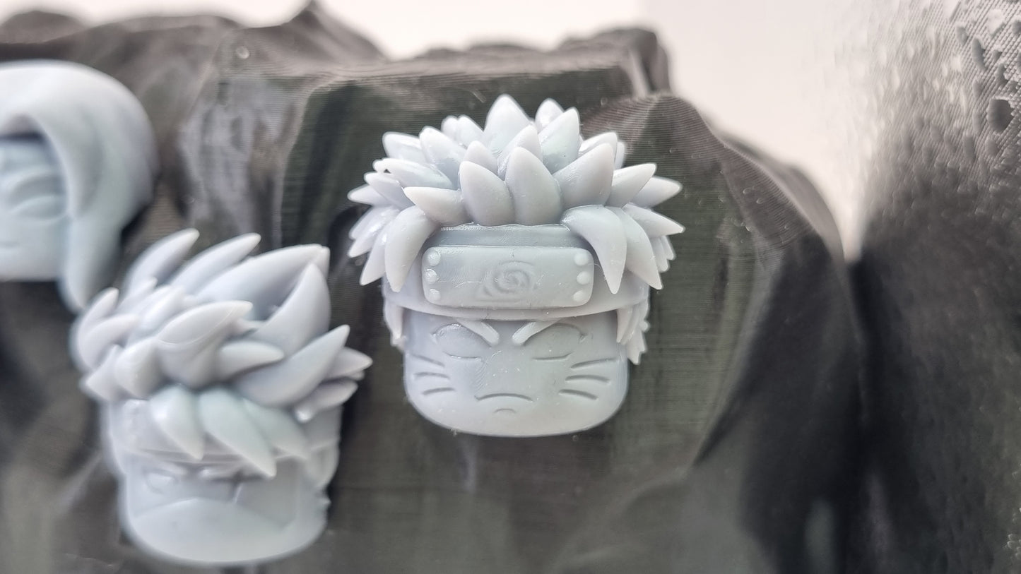 Building toy custom 3D printed ninja head wall!