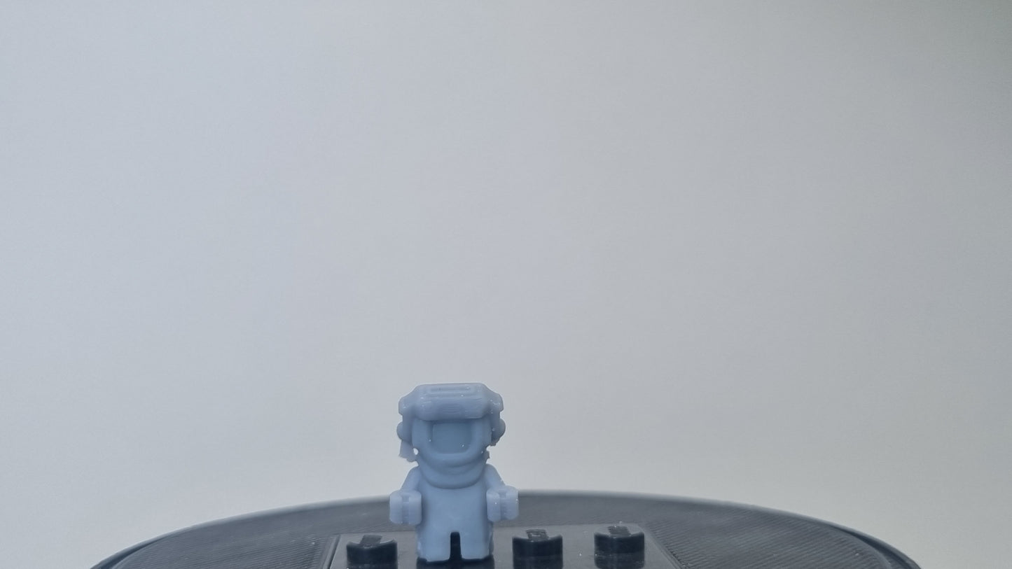 Building toy custom 3D printed galaxy wars tiny mechanic fixer!