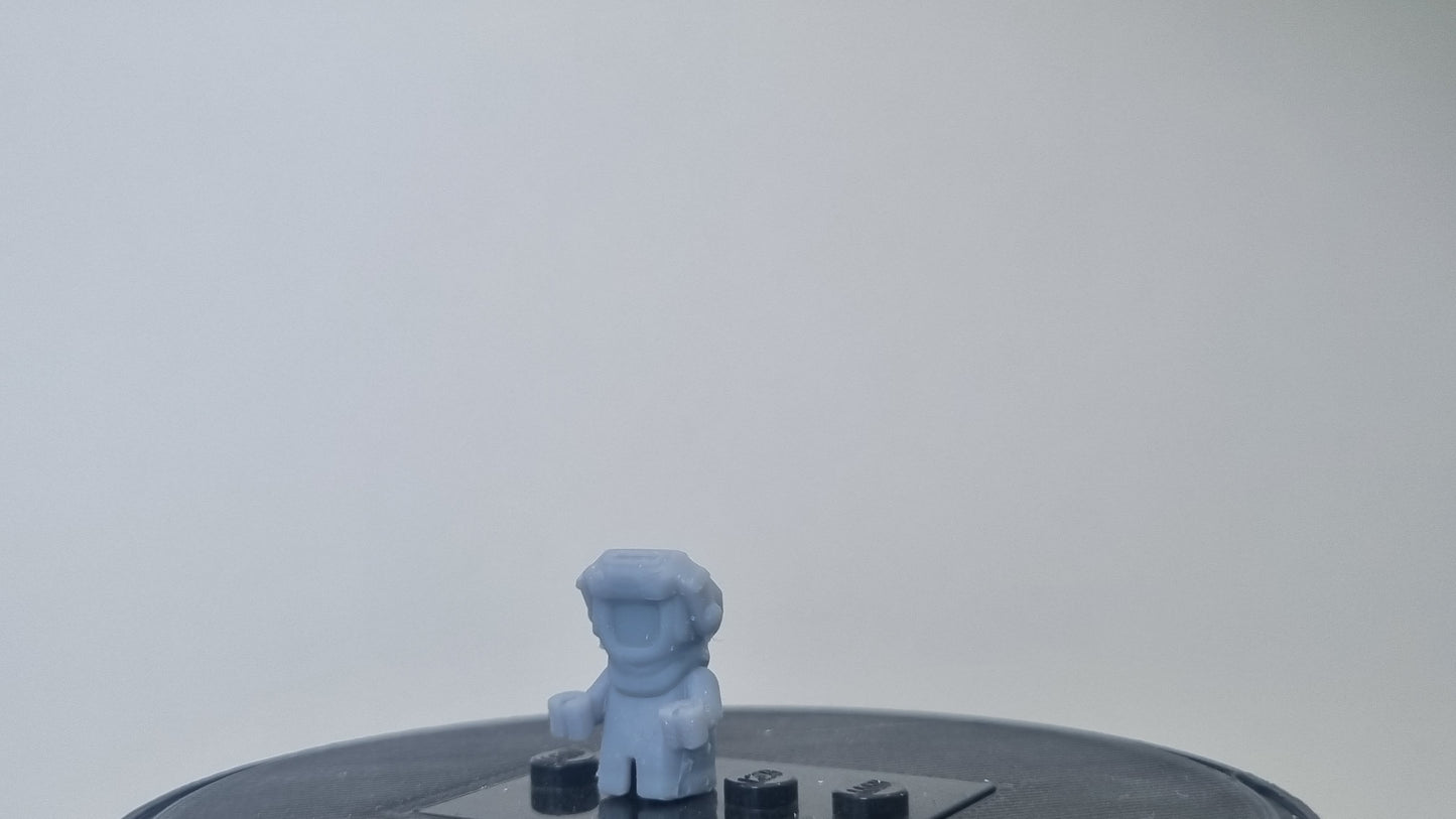 Building toy custom 3D printed galaxy wars tiny mechanic fixer!