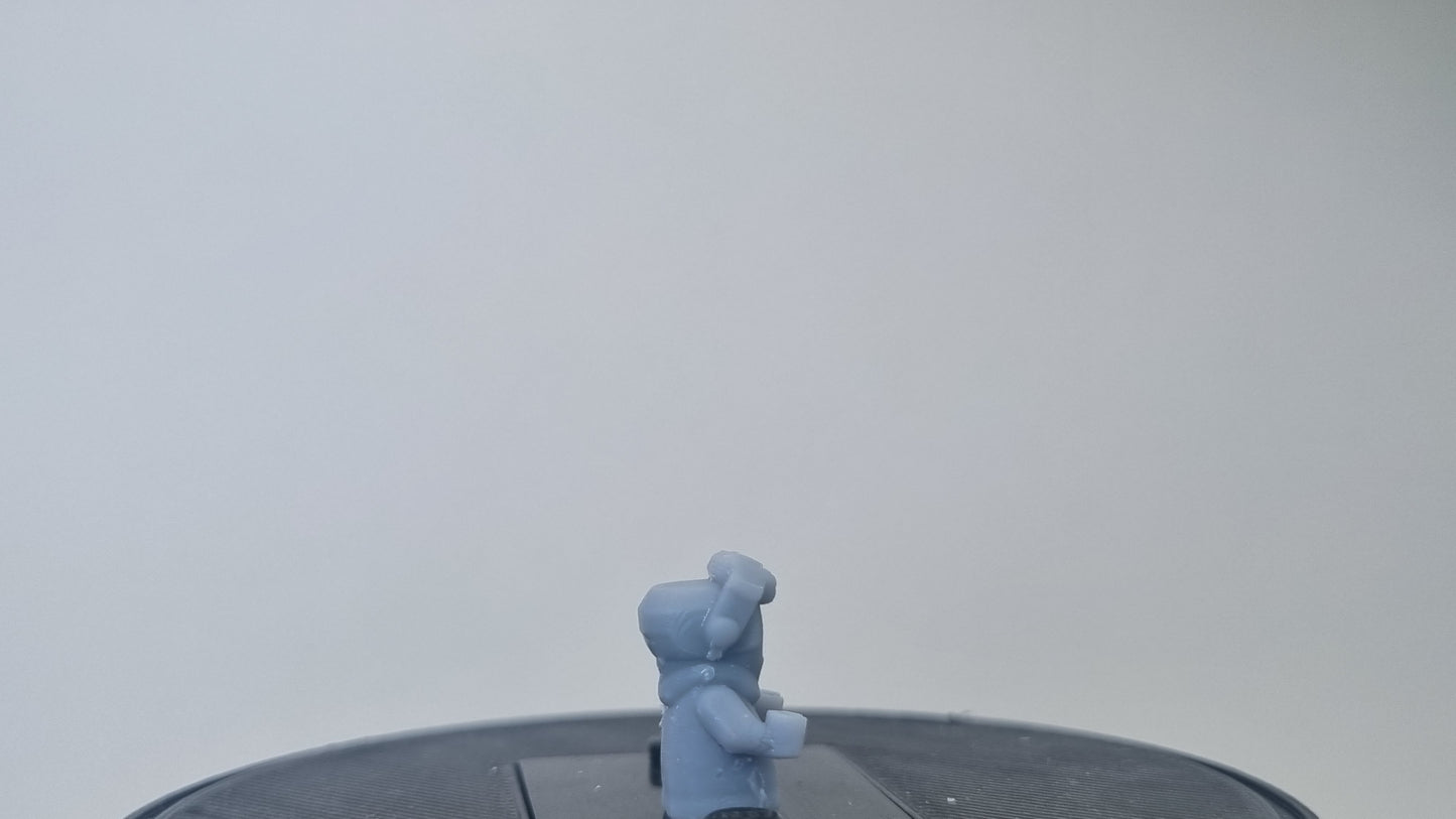 Building toy custom 3D printed galaxy wars tiny mechanic fixer!