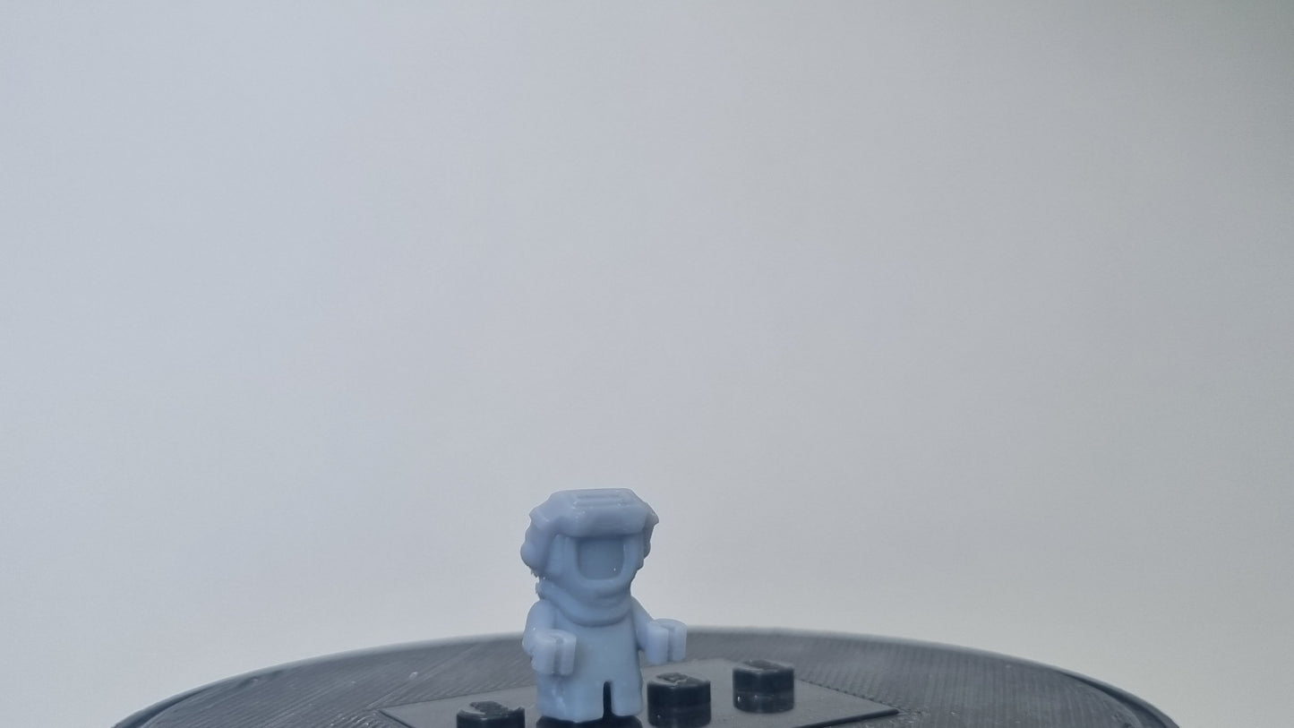 Building toy custom 3D printed galaxy wars tiny mechanic fixer!
