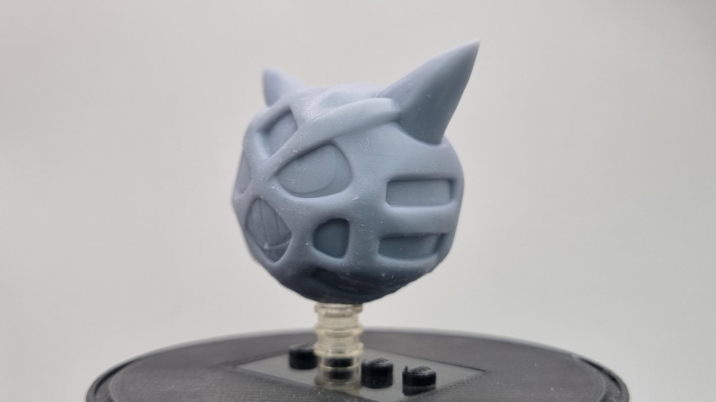 Building toy custom 3D printed animals to catch spikey frost ball!
