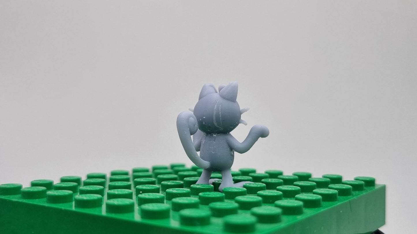 Building toy custom 3D printed animal to catch cat!