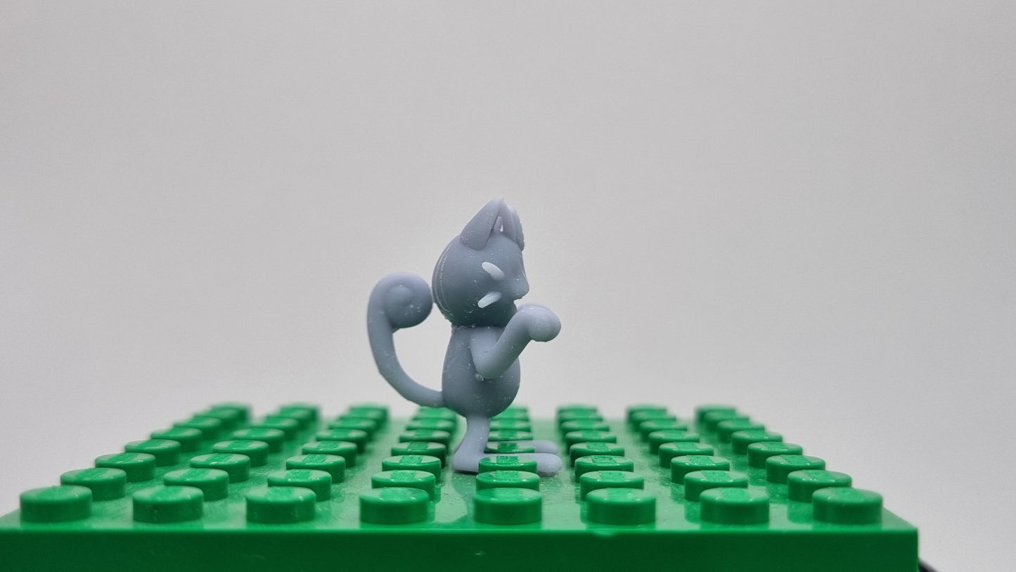 Building toy custom 3D printed animal to catch cat!