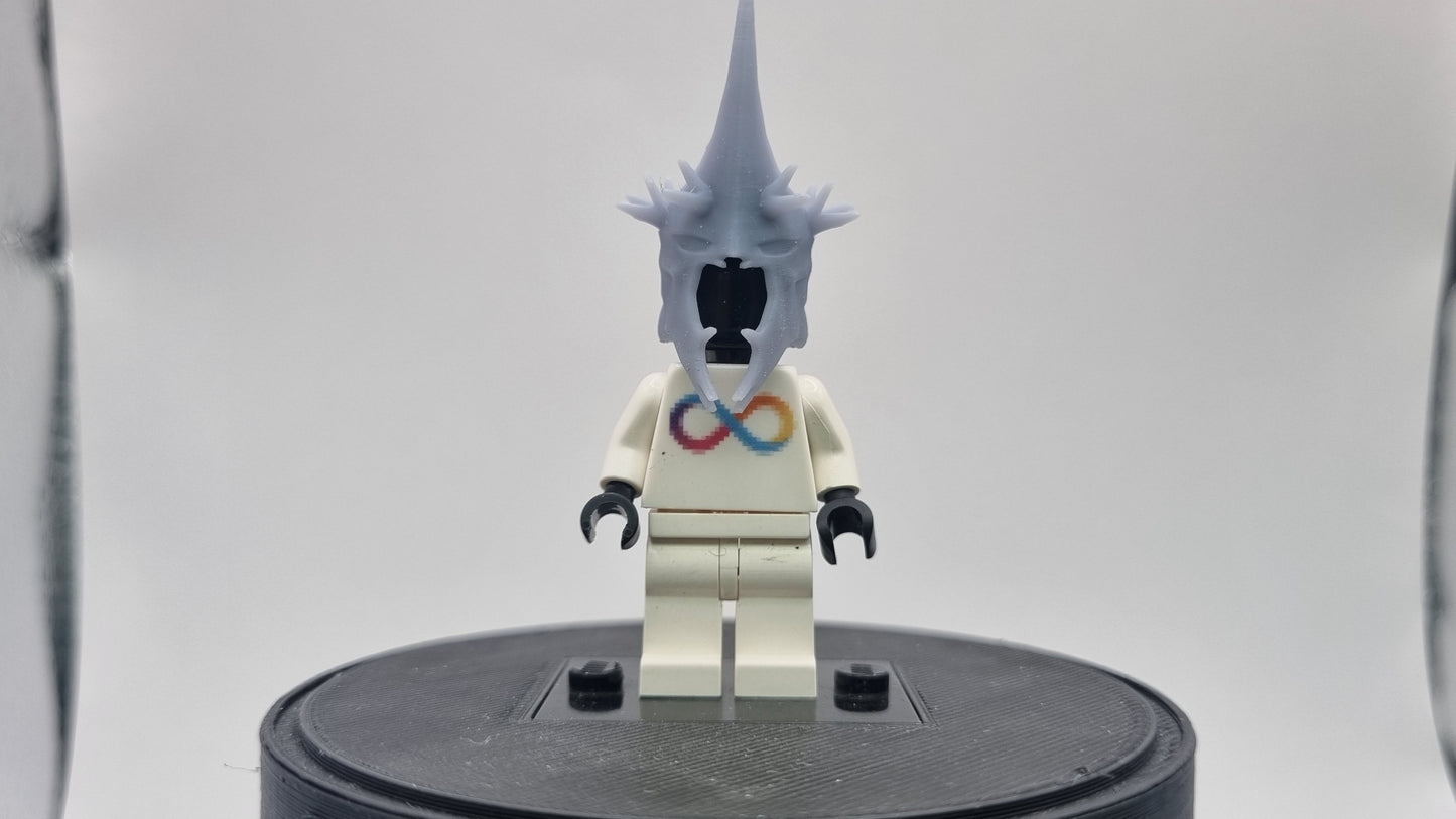 Building toy custom 3D printed witch helmet!