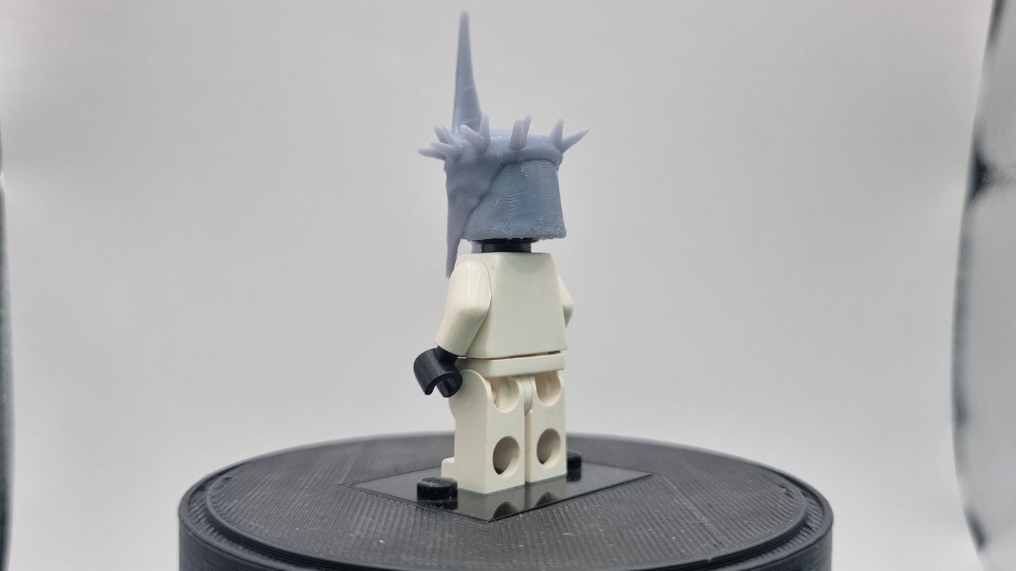 Building toy custom 3D printed witch helmet!