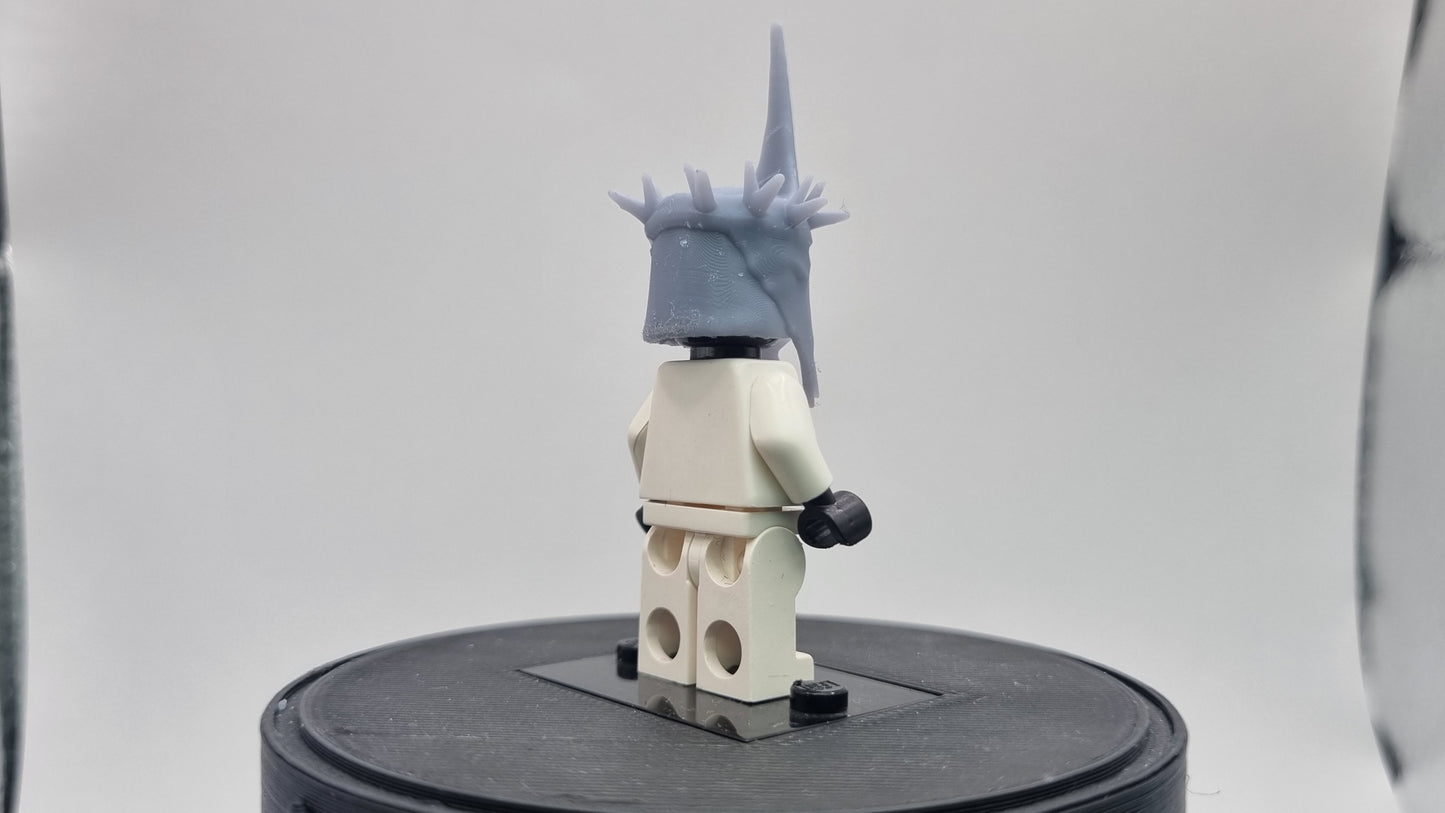 Building toy custom 3D printed witch helmet!