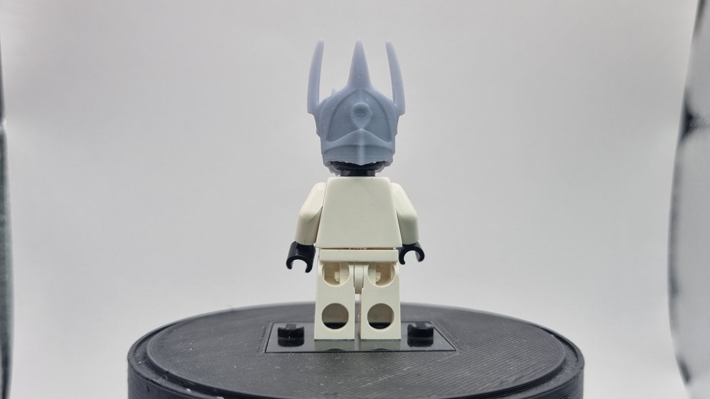 Building toy custom 3D printed evil lord helmet!