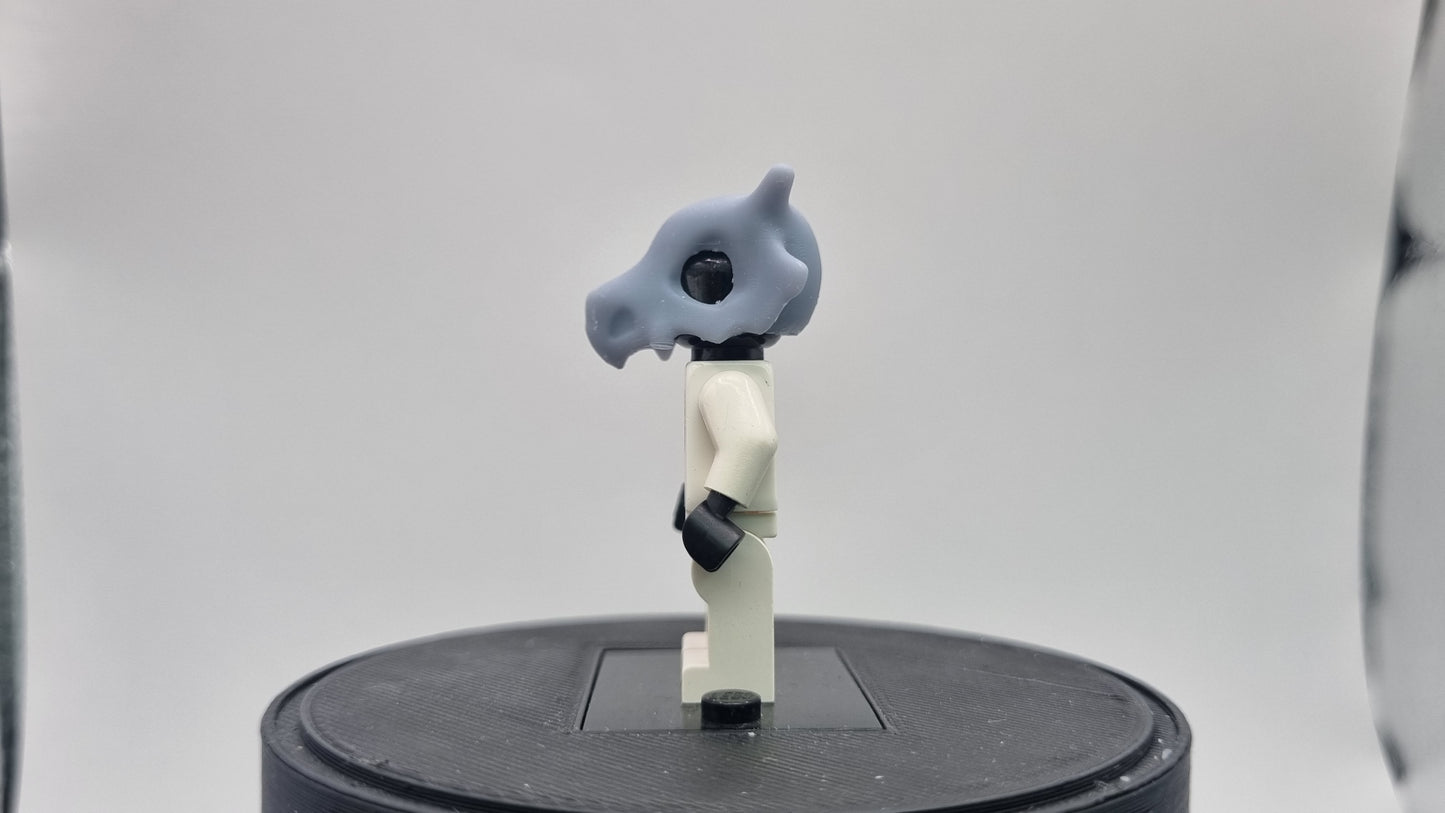 Building toy custom 3D printed animal to catch bone mask!