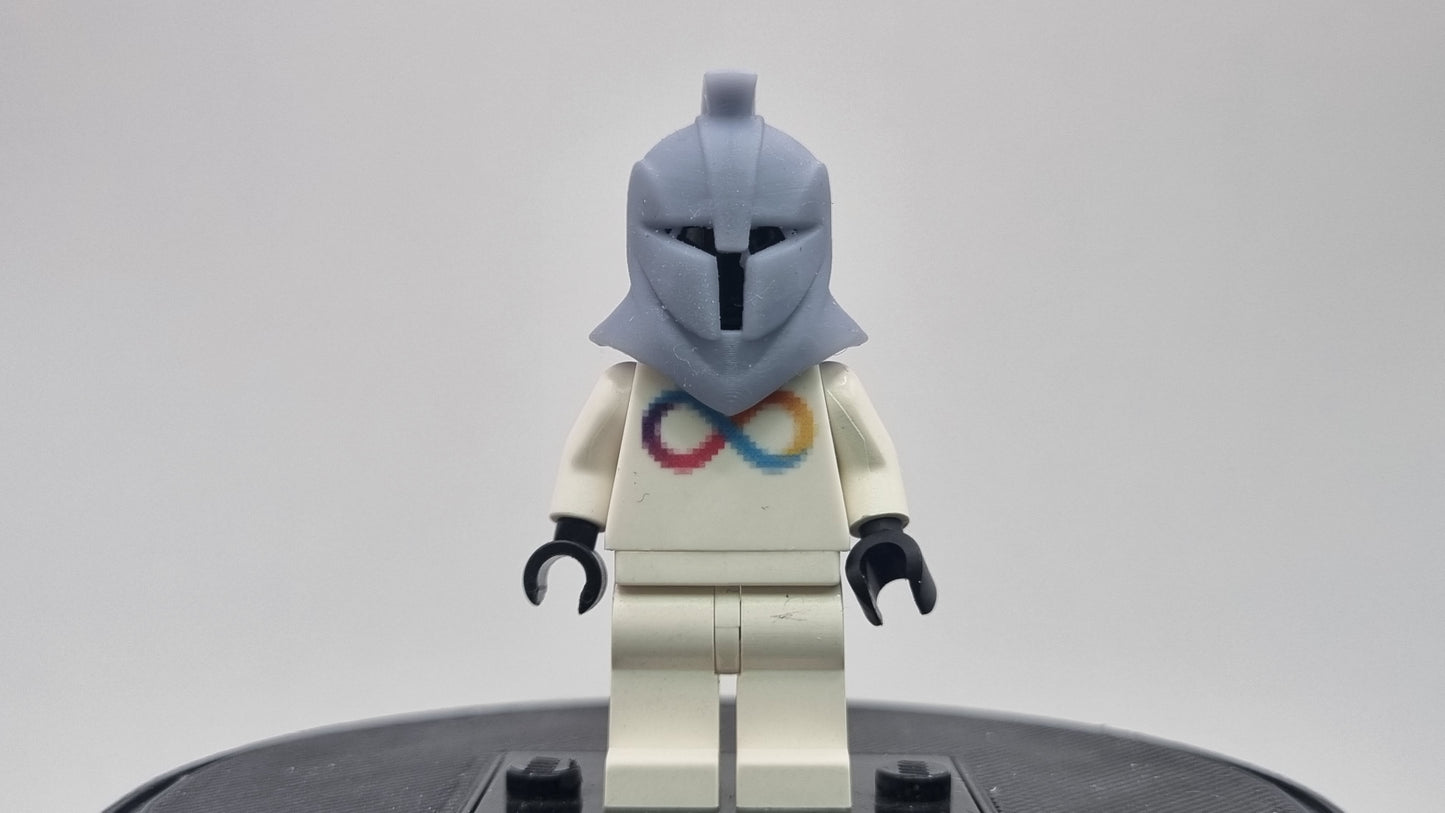 Building toy custom 3D printed galaxy wars blue gaurds man!