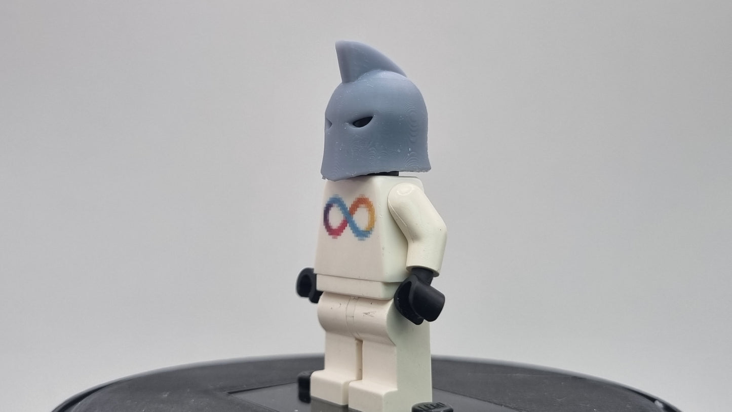 Building toy custom 3D printed super hero classic golden helmet sorcerer!