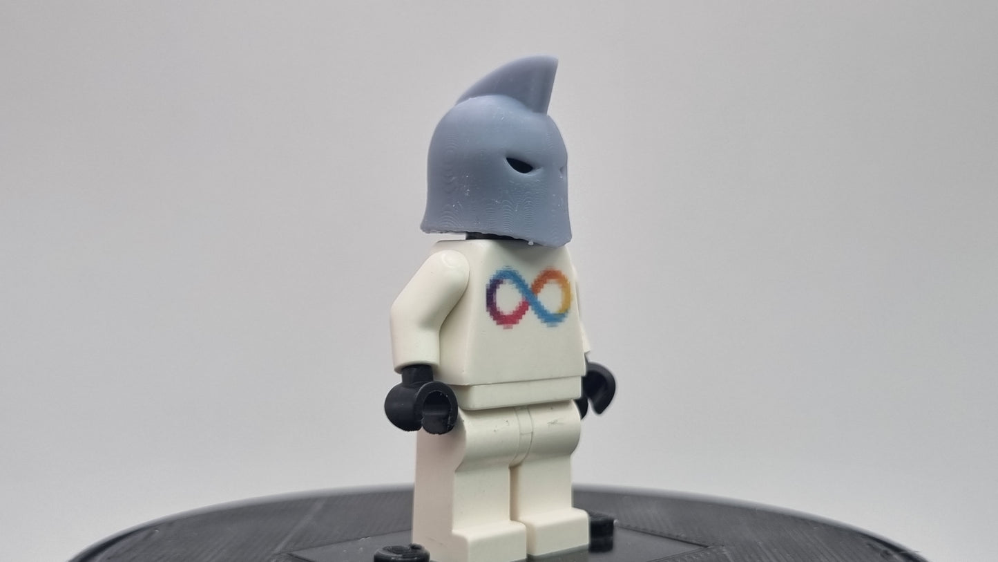 Building toy custom 3D printed super hero classic golden helmet sorcerer!