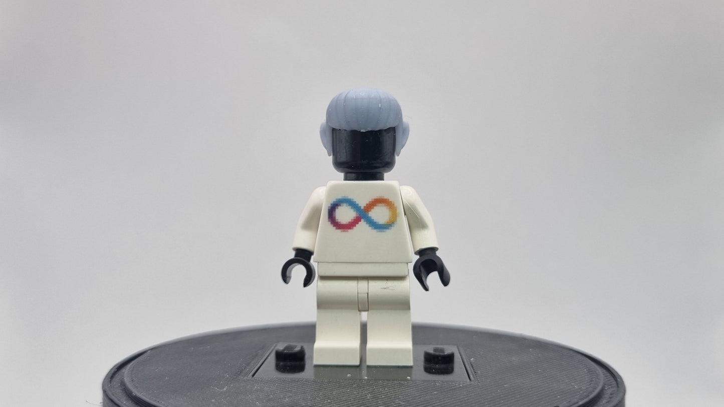 Building toy custom 3D printed elve ear teleporting alien!