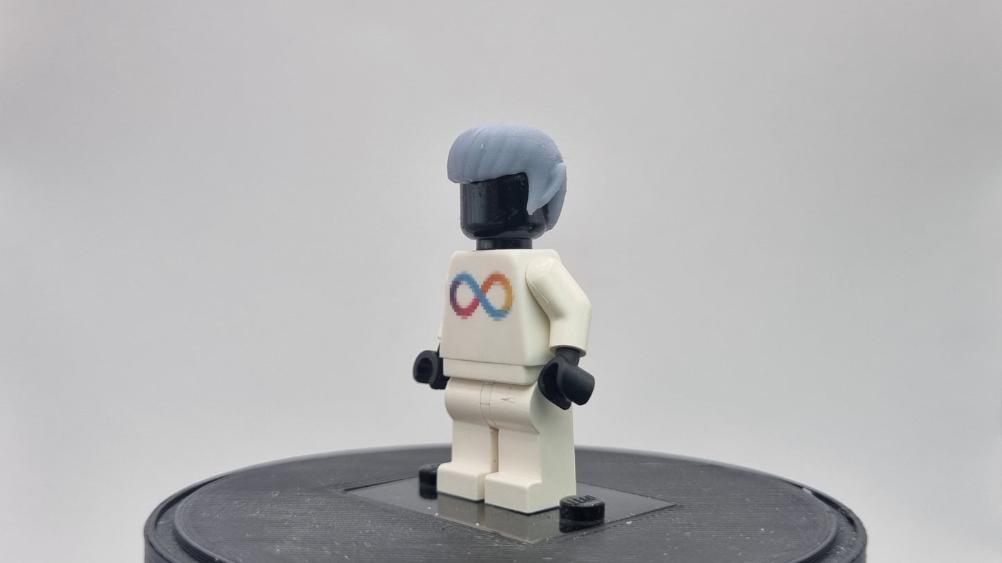 Building toy custom 3D printed elve ear teleporting alien!
