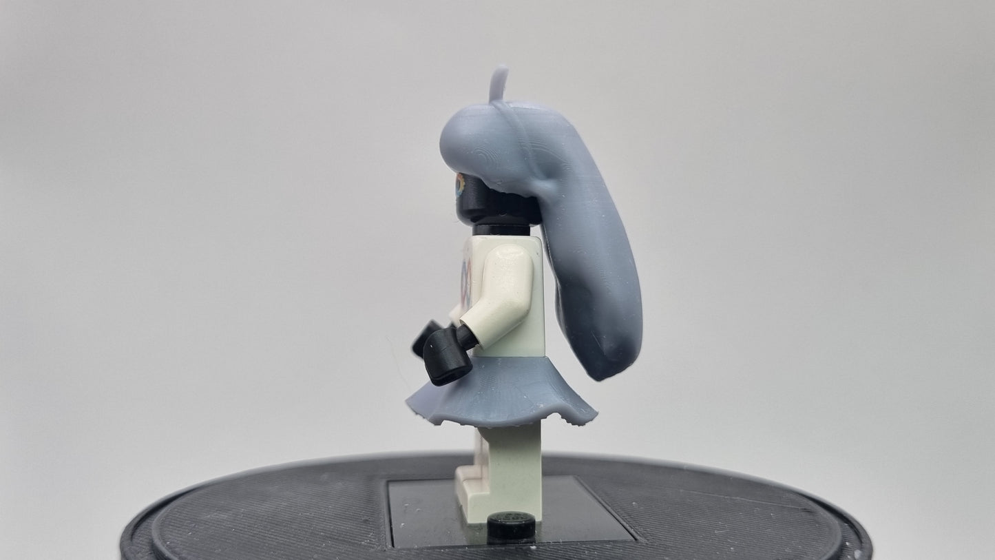 Building toy custom 3D printed lost in a world girl!