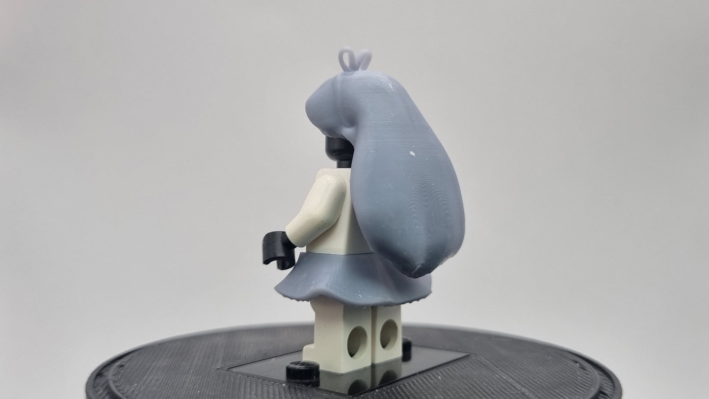 Building toy custom 3D printed lost in a world girl!