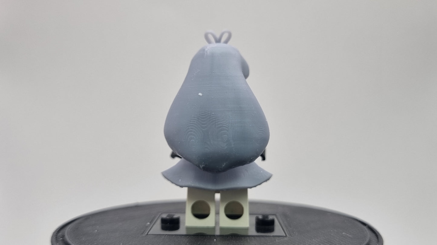 Building toy custom 3D printed lost in a world girl!