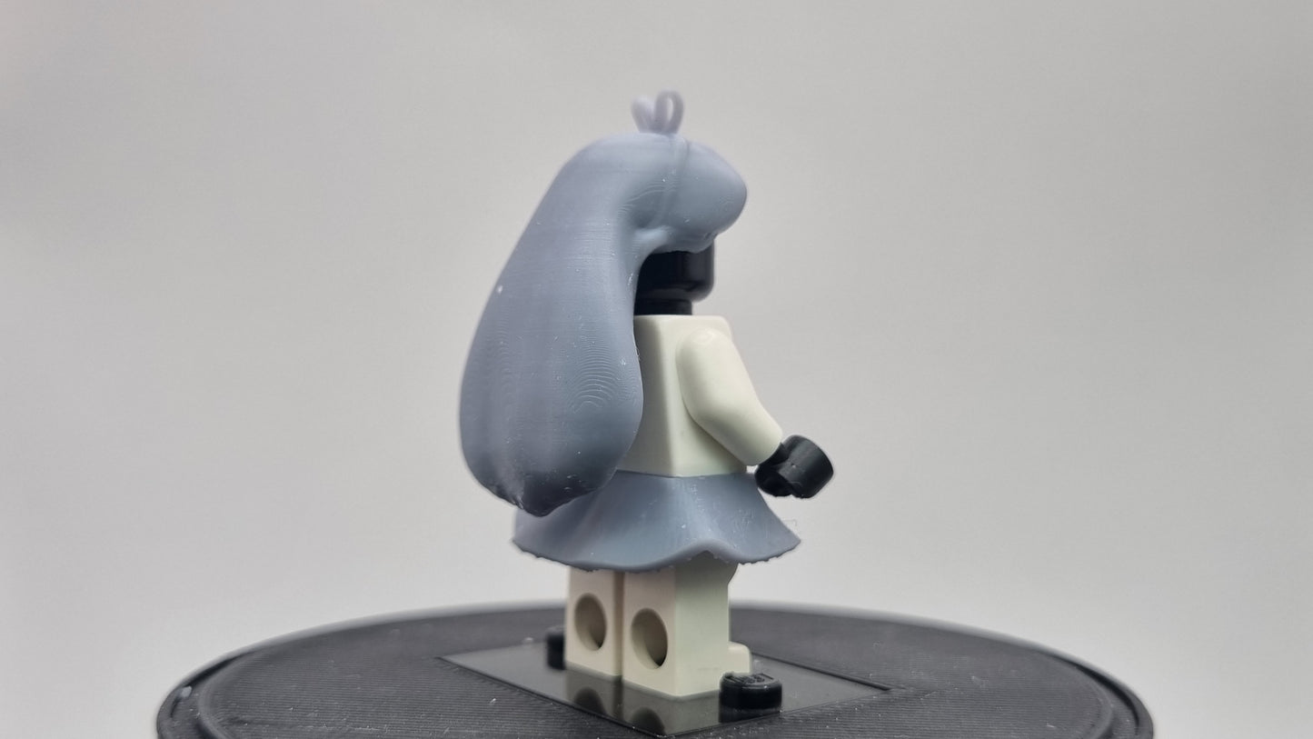 Building toy custom 3D printed lost in a world girl!