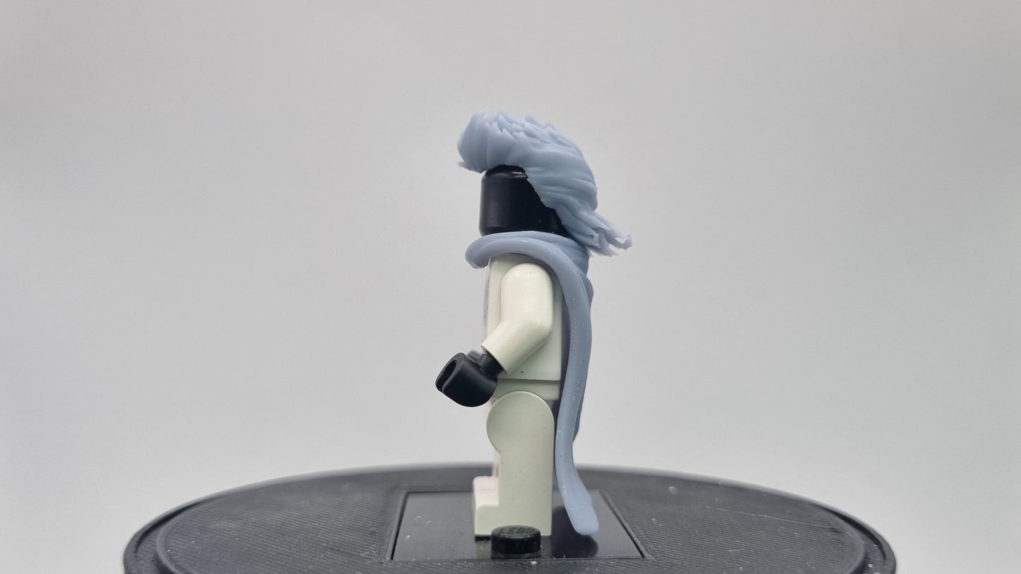 Building toy custom 3D printed hero school guy with a cape!