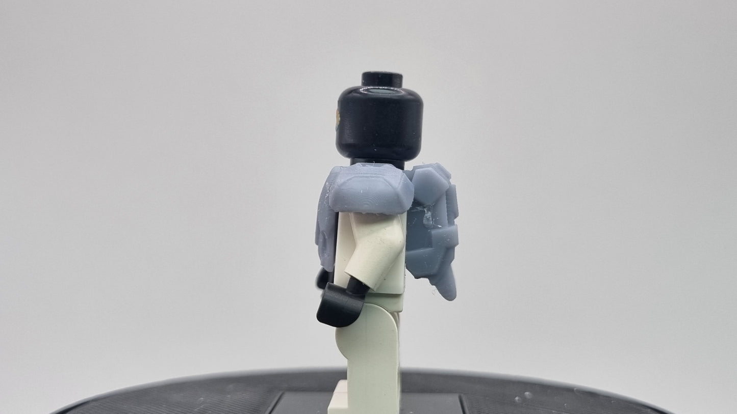 Building toy custom 3D printed galaxy wars hunting leader trooper of the 99th batch armor!