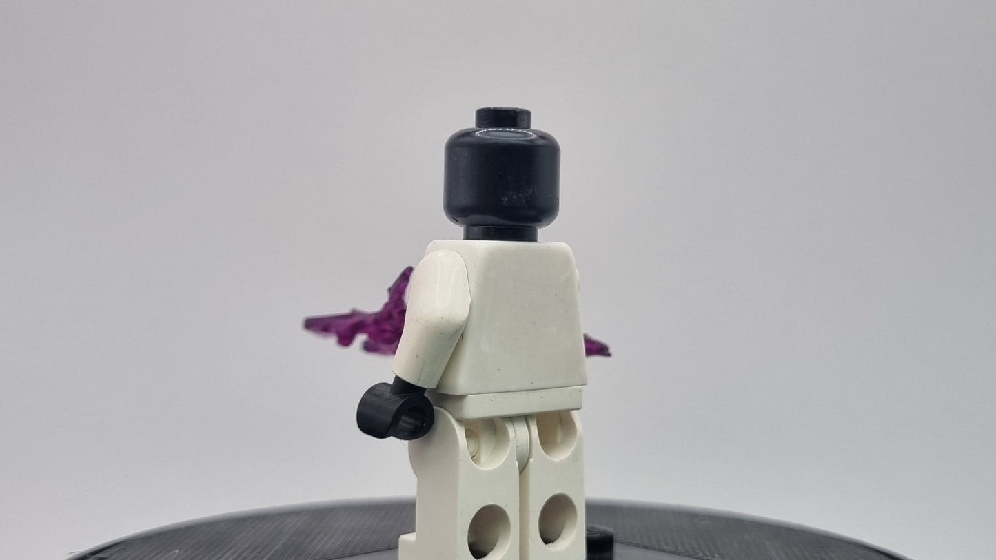 Building toy custom 3D printed painted super hero throwing cards!