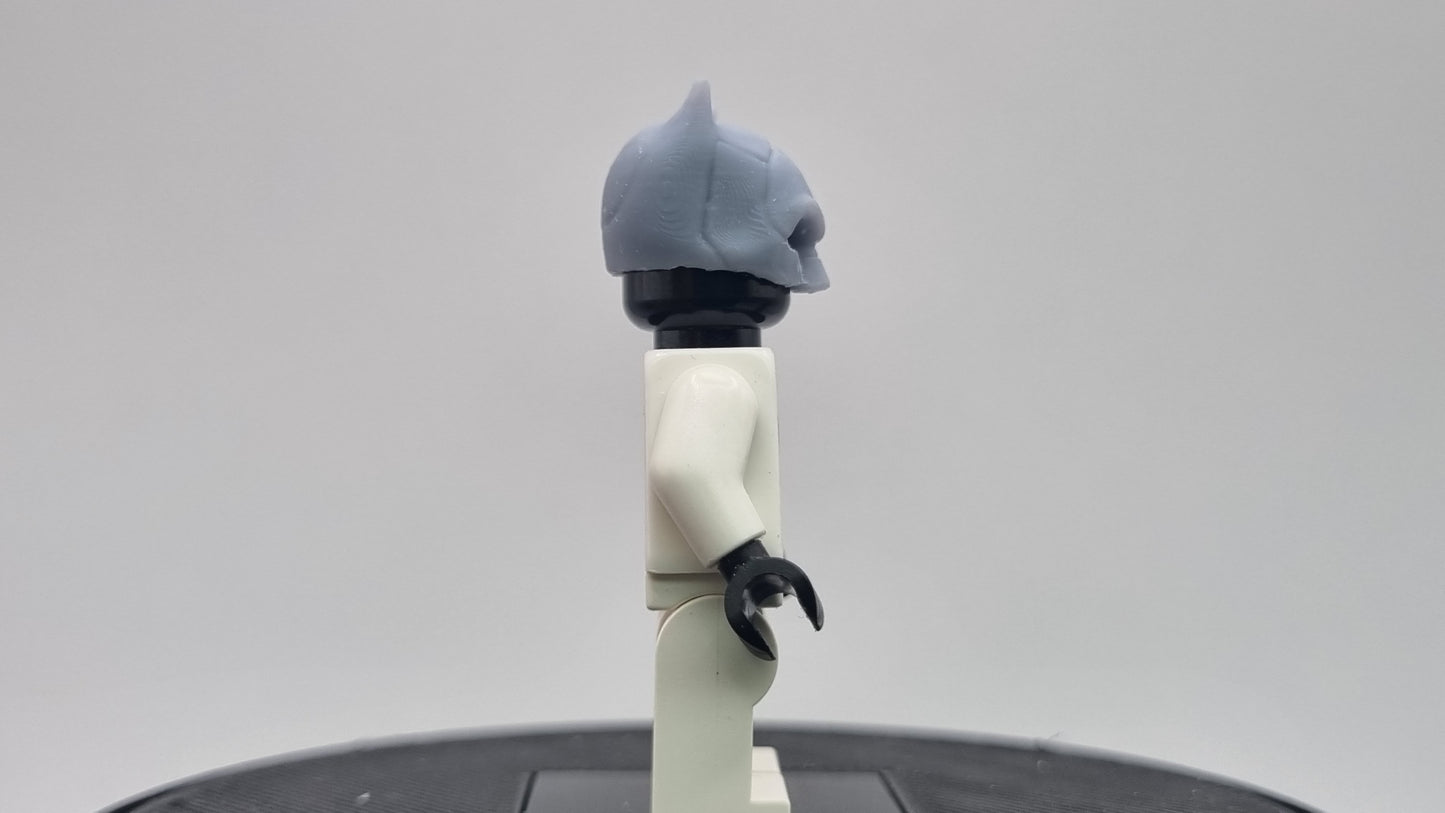 Building toy custom 3D printed angry bad helmet!