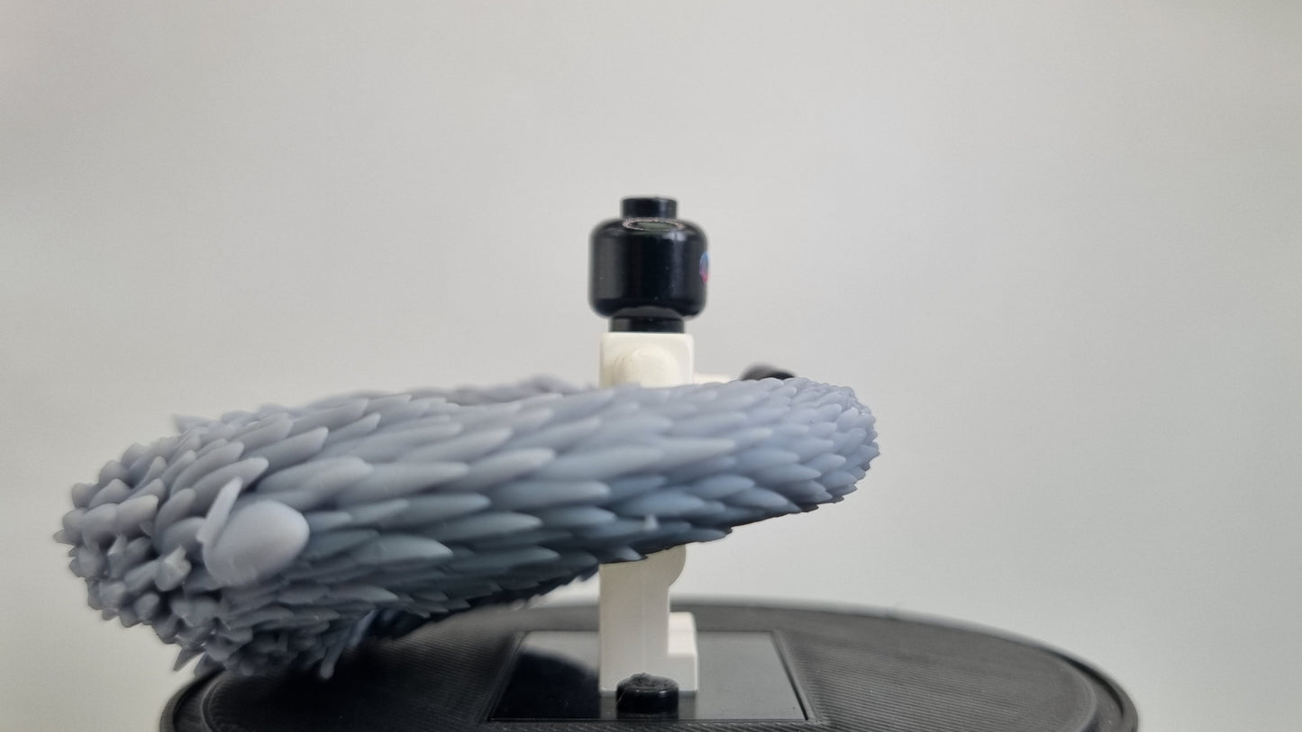 Building toy custom 3D printed ninja big fish sword!