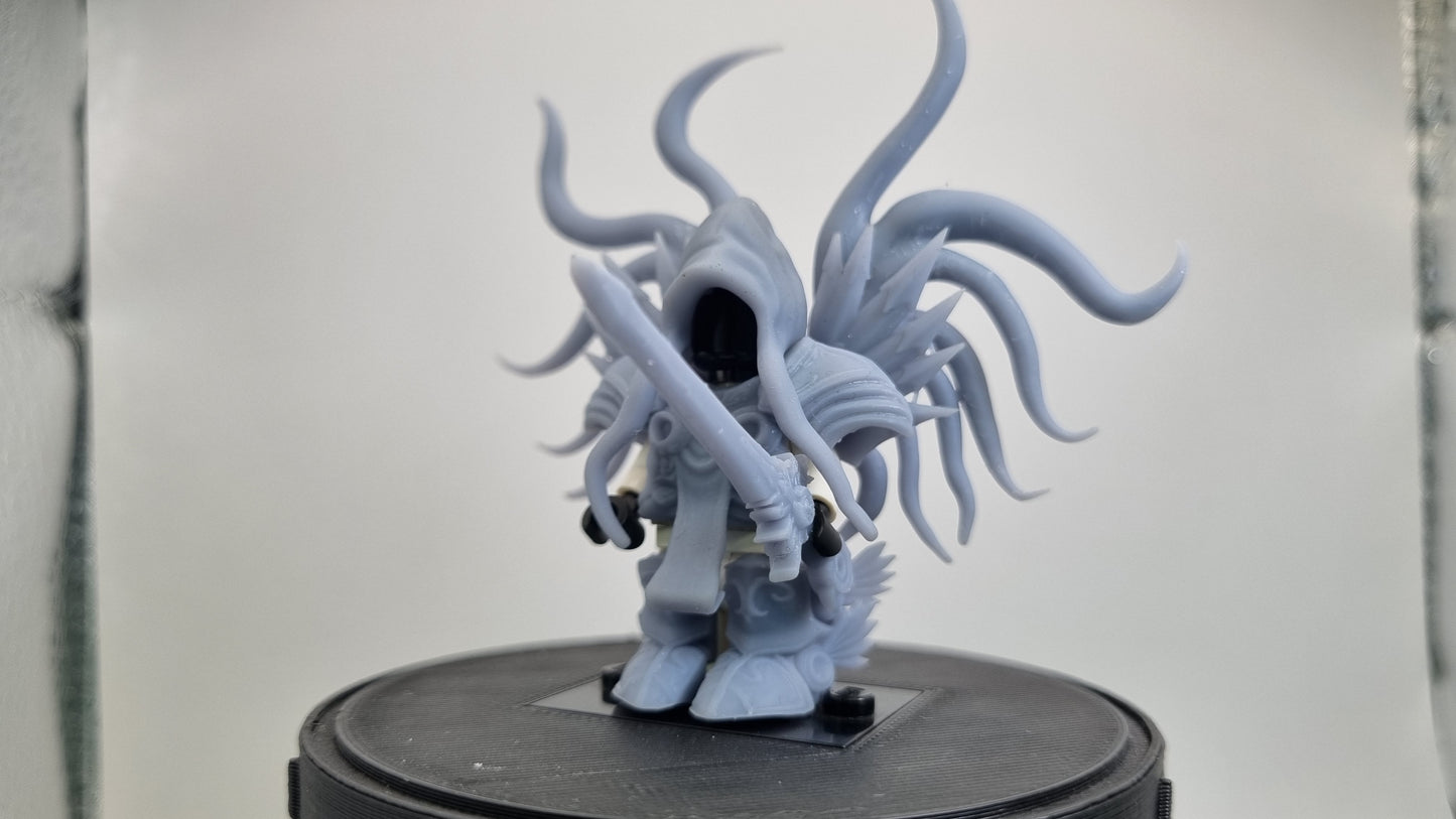 Building toy custom 3D printed dungeon crawler warrior!
