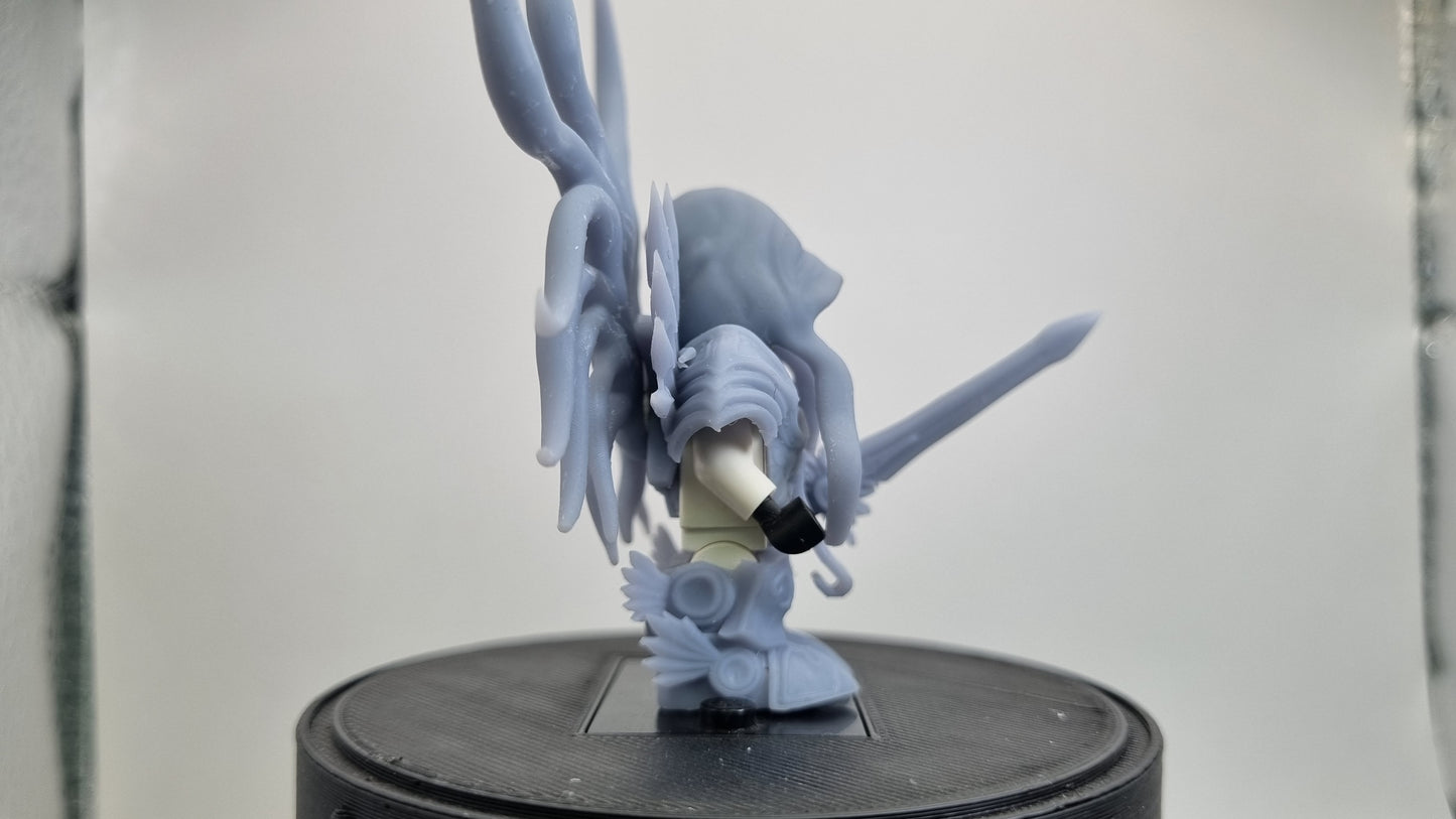 Building toy custom 3D printed dungeon crawler warrior!