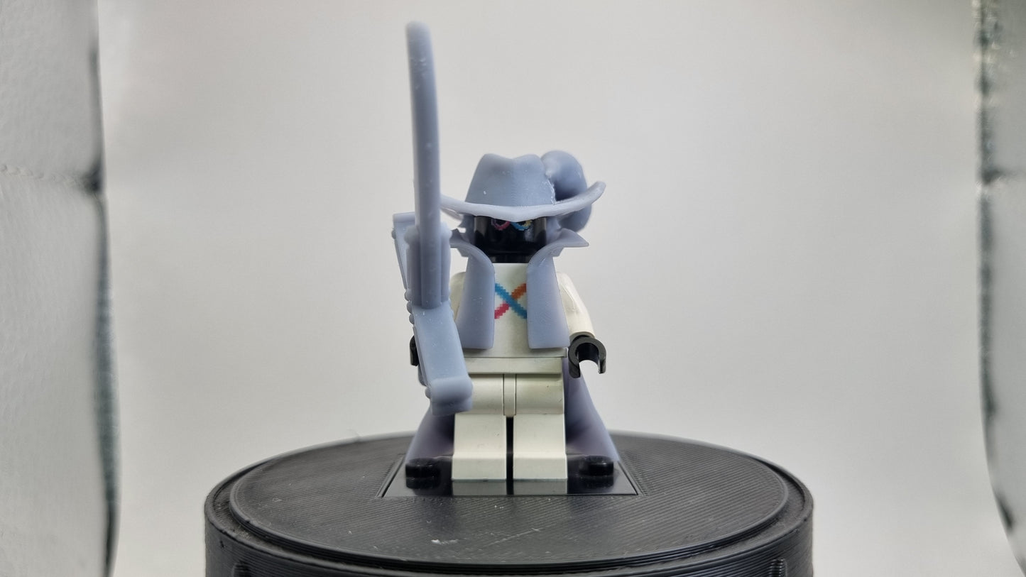 Building toy custom 3D printed best pirate swordsman!
