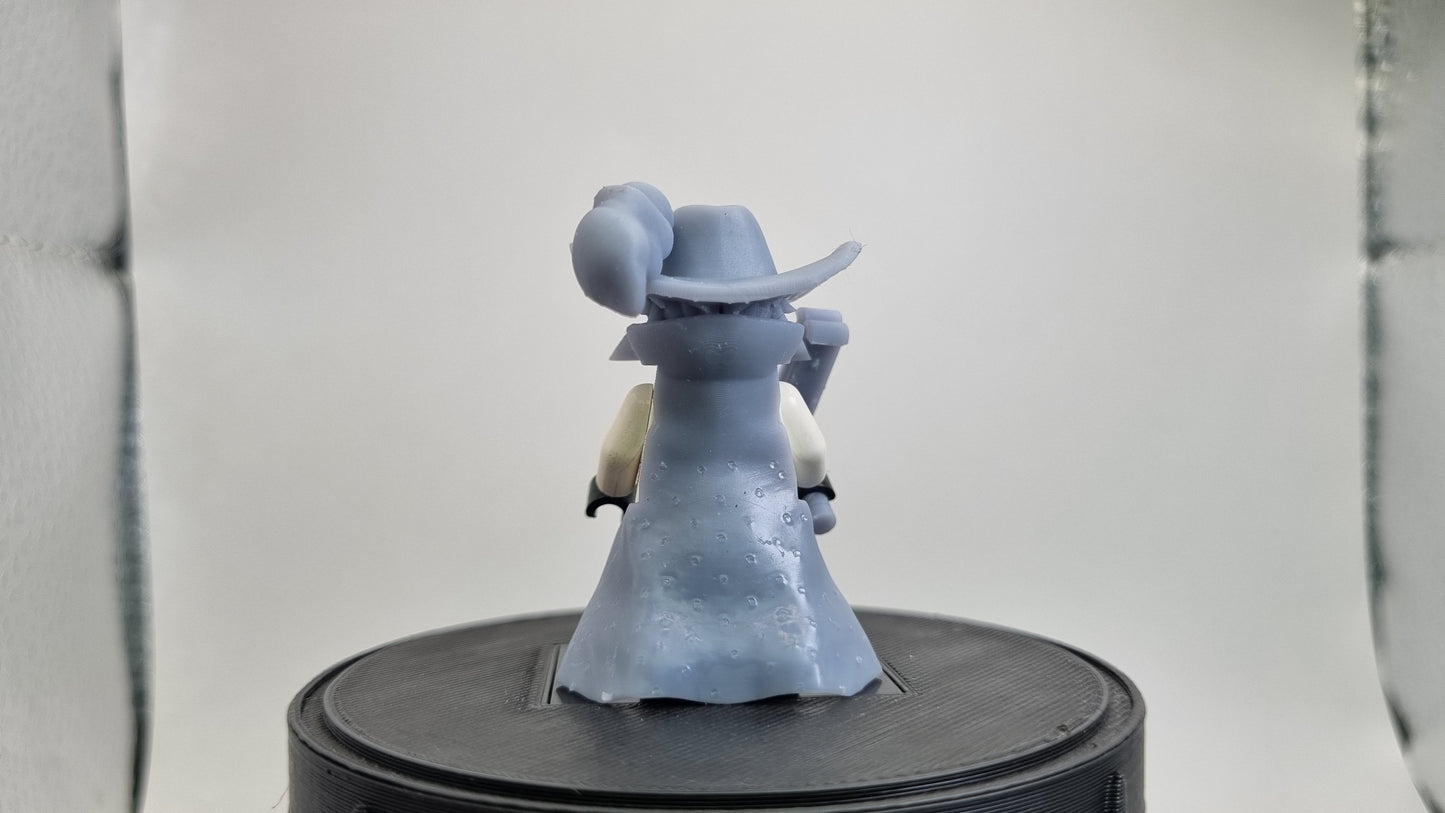 Building toy custom 3D printed best pirate swordsman!