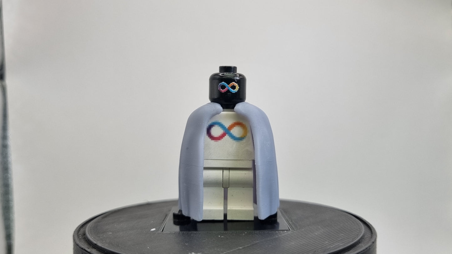 Building toy custom 3D printed galaxy wars dark lord cape!
