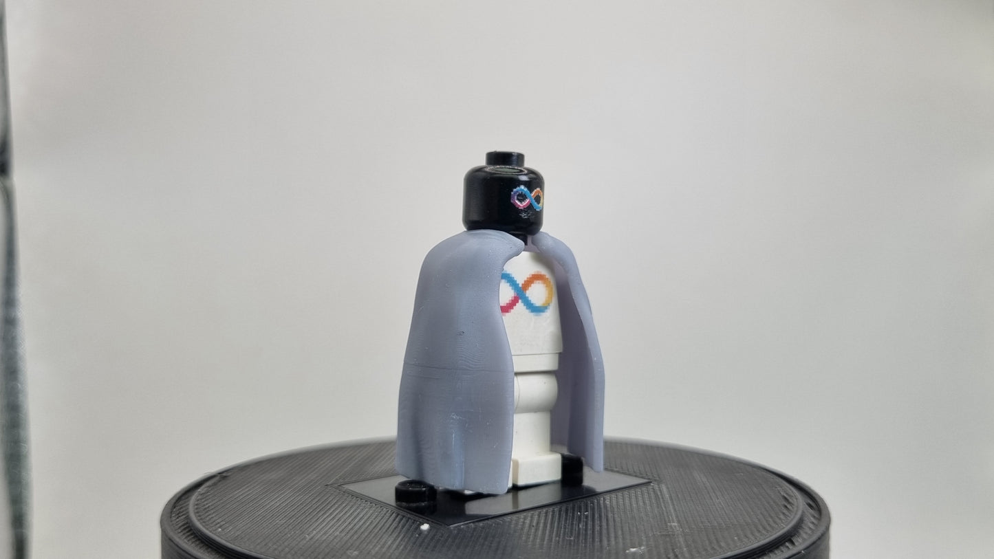 Building toy custom 3D printed galaxy wars dark lord cape!