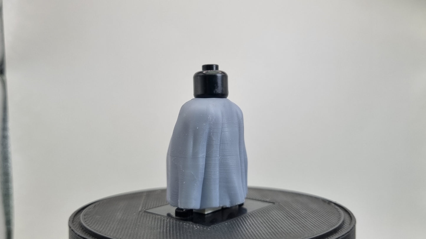 Building toy custom 3D printed galaxy wars dark lord cape with chain!