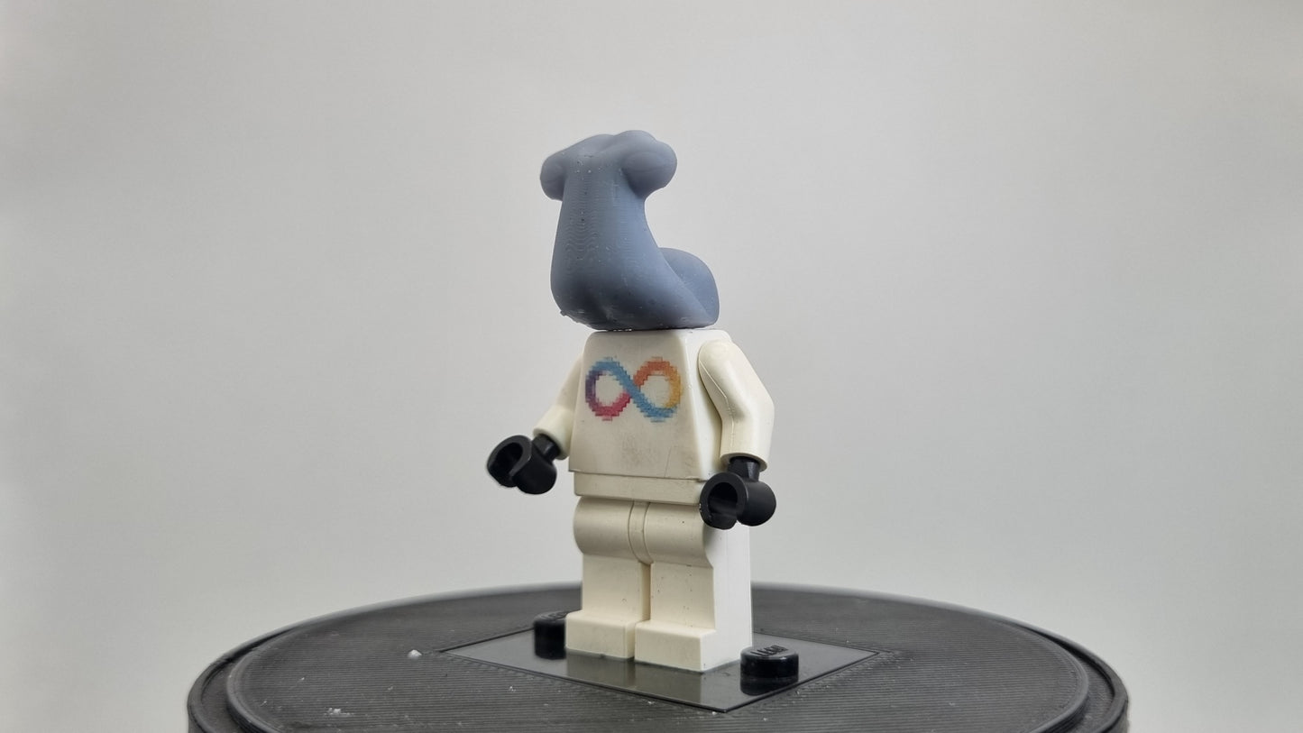 Building toy custom 3D printed galaxy wars snail alien!