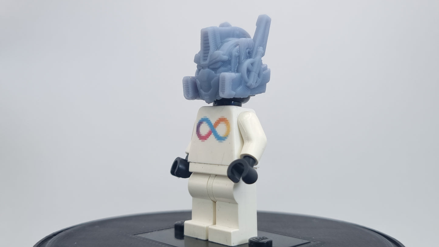 Building toy custom 3D printed leader of the car robots!
