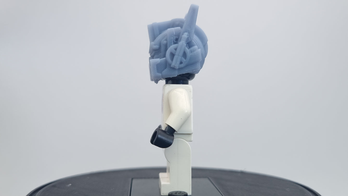 Building toy custom 3D printed leader of the car robots!