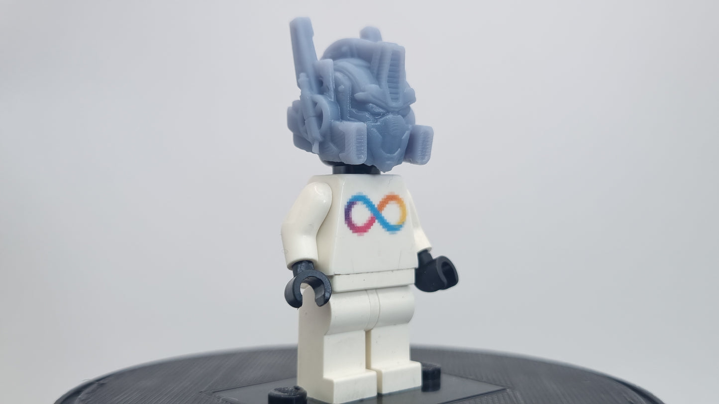 Building toy custom 3D printed leader of the car robots!