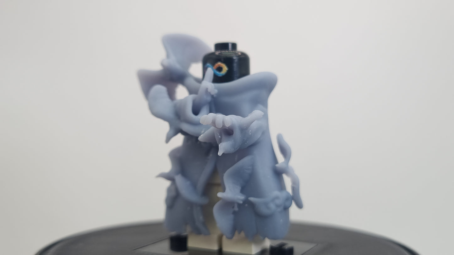 Building toy custom 3D printed ninja jacket with birds!