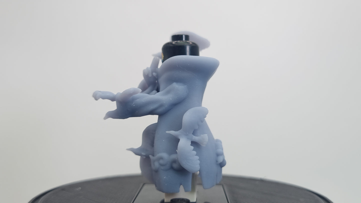 Building toy custom 3D printed ninja jacket with birds!