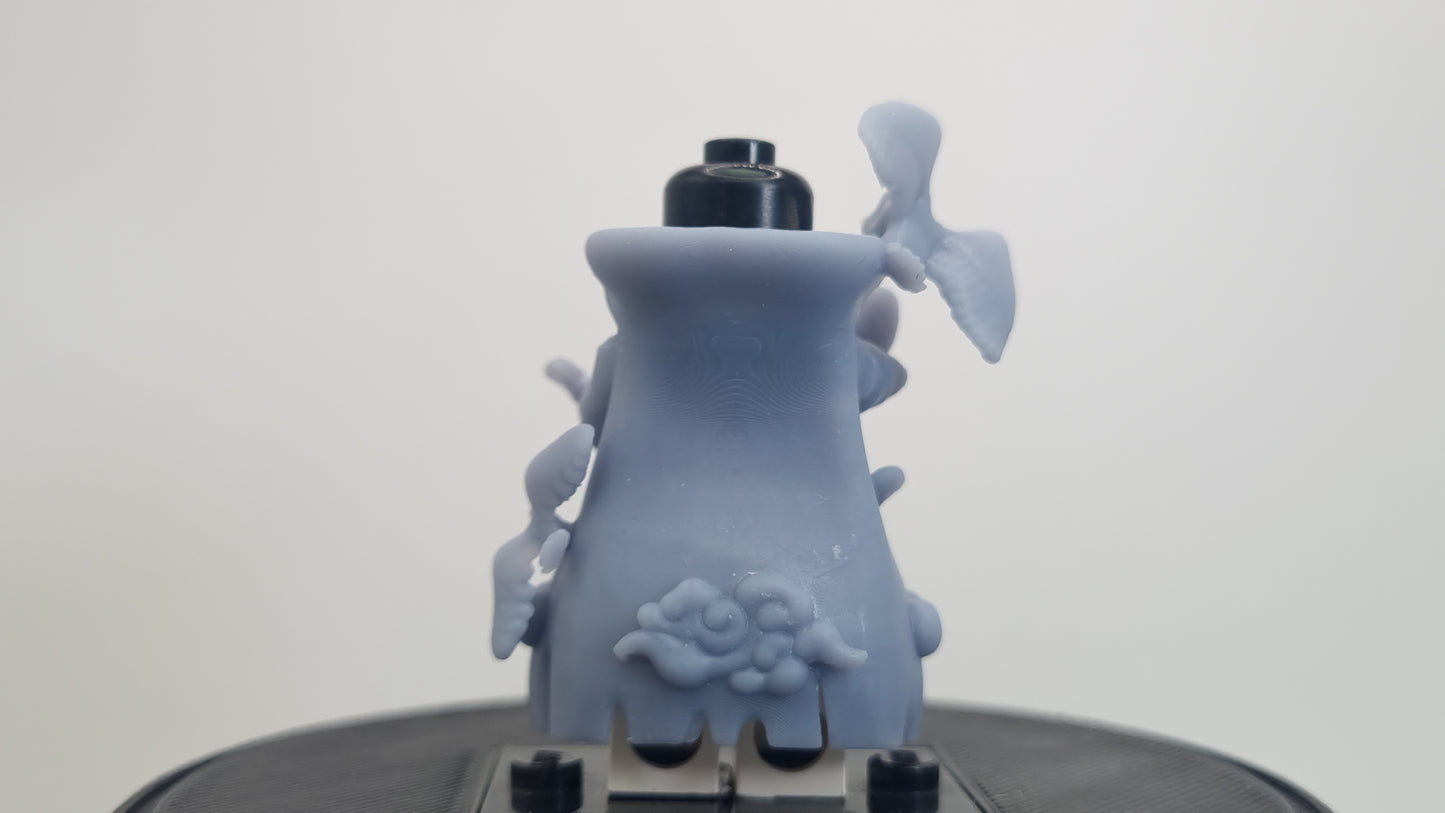 Building toy custom 3D printed ninja jacket with birds!
