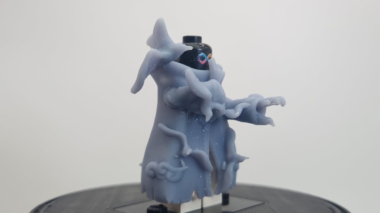 Building toy custom 3D printed ninja jacket with birds!