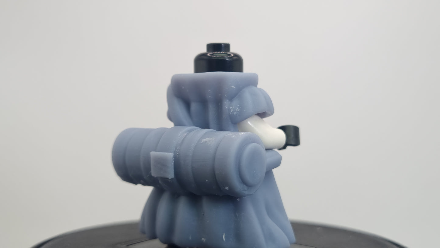 Building toy custom 3D printed ninja jacket with scroll!