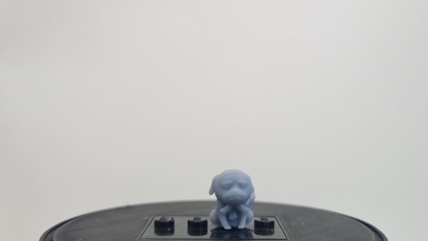 Building toy custom 3D printed ninja small dog!