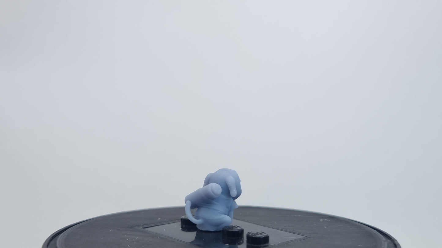 Building toy custom 3D printed ninja small dog!