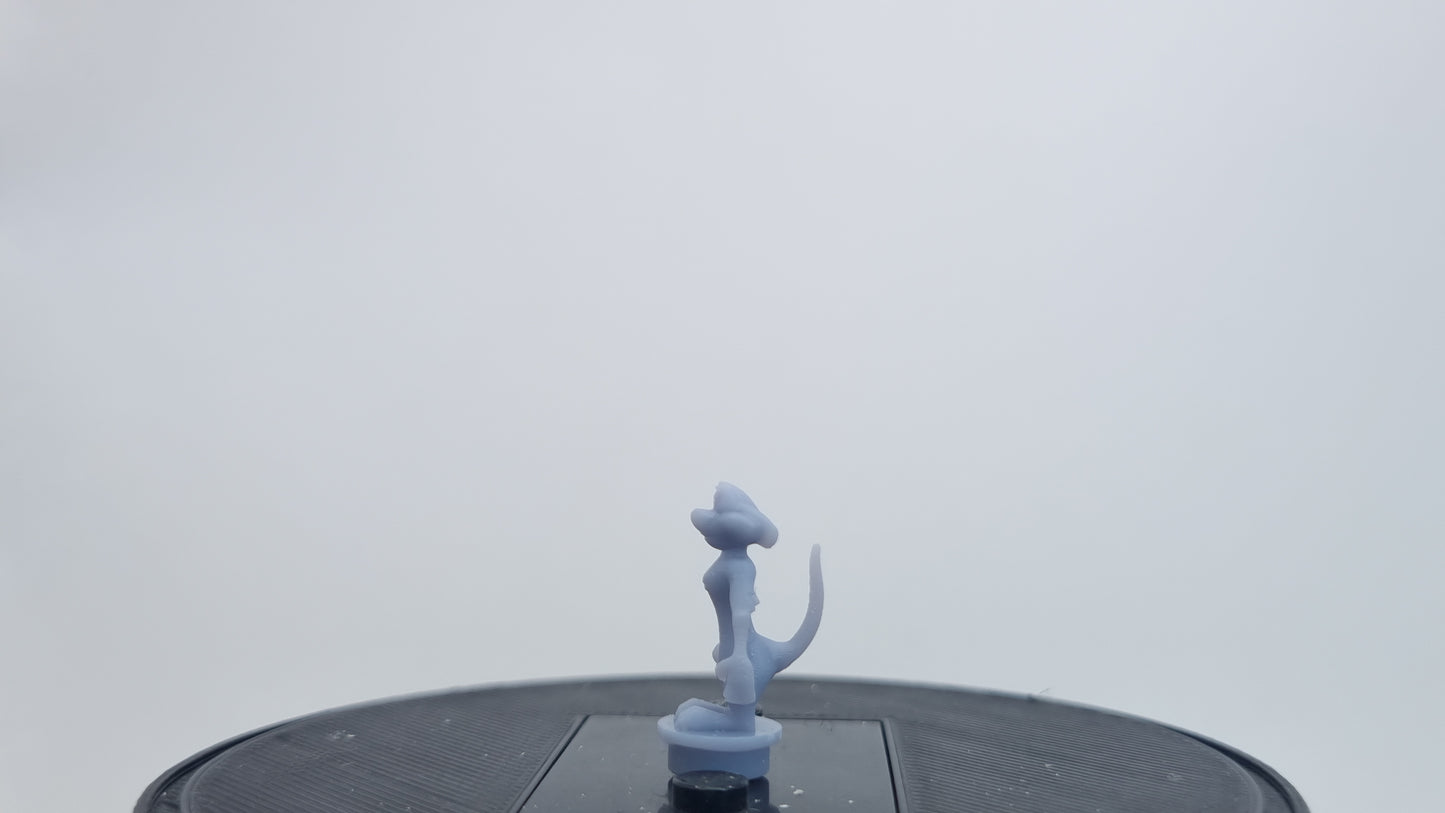 Building toy custom 3D printed happy meerkat!