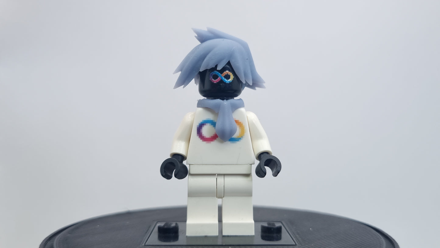 Building toy custom 3D printed animal to catch trainer with tie!