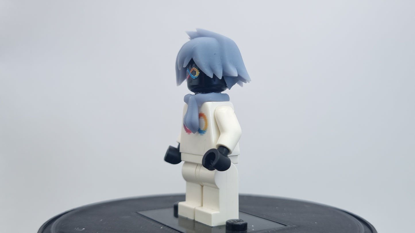 Building toy custom 3D printed animal to catch trainer with tie!